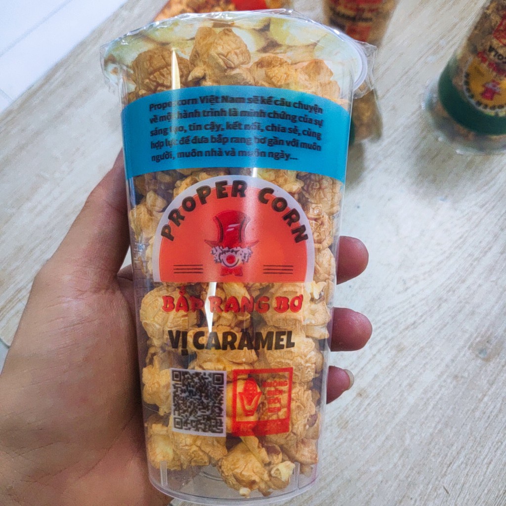 Bắp Rang Bơ Popcorn Vị Phô Mai/ Vị Socola/ Vị Caramen