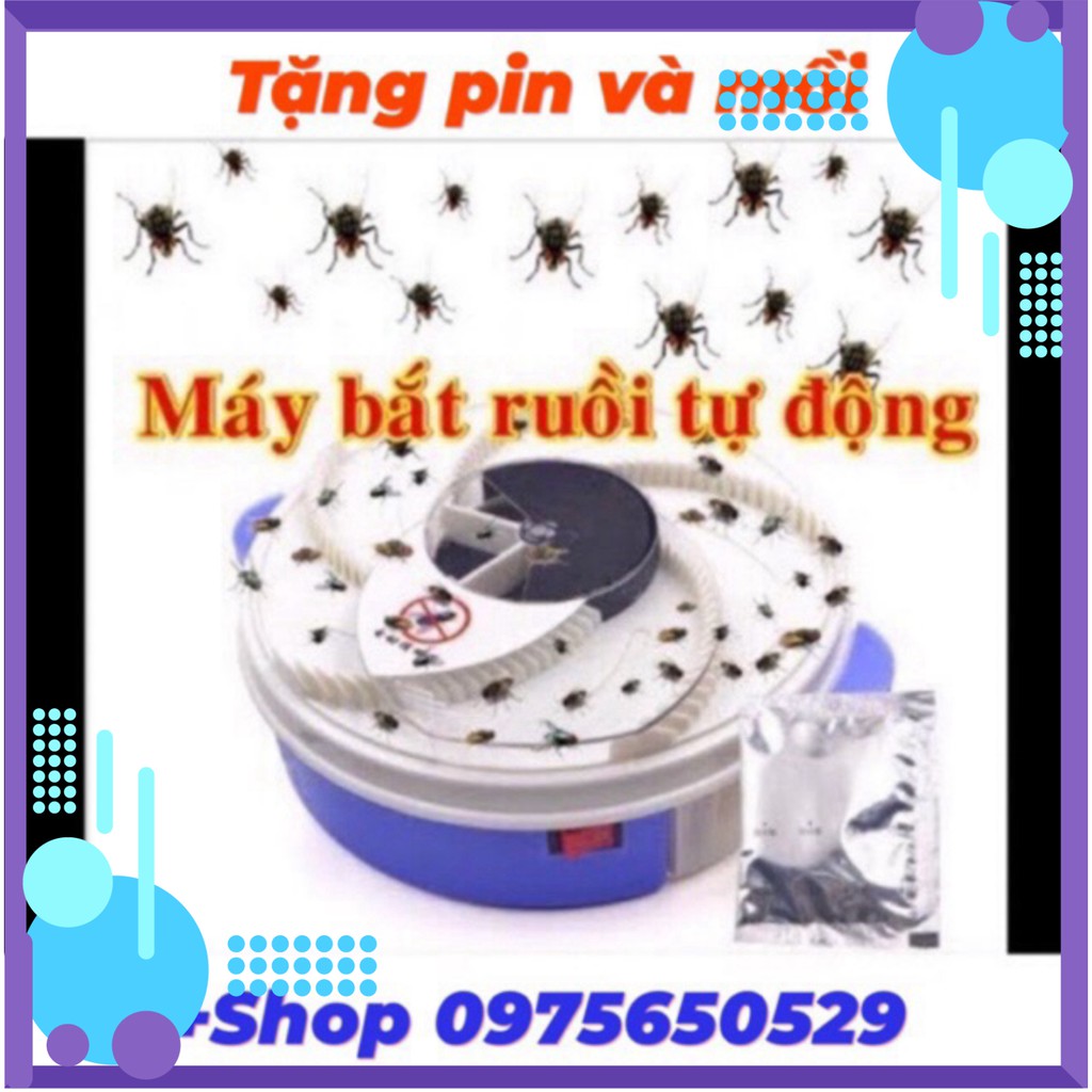 MÁY BẮT RUỒI TỰ ĐỘNG 2020 CHẠY ĐIỆN