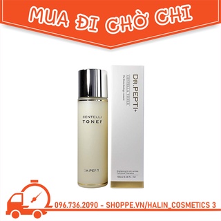 Nước hoa hồng 💖FREESHIP💖Nước hoa hồng Centella Toner Dr.Pepti+ 180ml Hàn Quốc HALIN22JMNA Cao Cấp