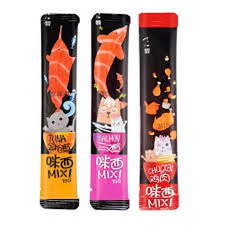 THANH SÚP THƯỞNG MIXI CHO MÈO - PATE MÈO MIXI - SOUP THƯỞNG DINH DƯỚNG MIXI CHO MÈO - SNACK MÈO - BÁNH THƯỞNG
