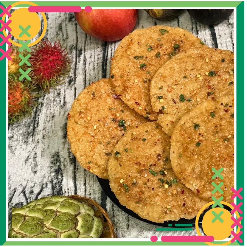 Cơm cháy mắm hành 100g, vị mặn ngọt, cay cơm chiên mắm hành Trung Trang giòn ngon - Tiệm tạp hóa tháng năm