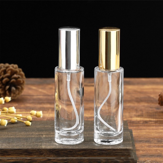 Chai đựng nước hoa thủy tinh 30ml tròn cao dạng xịt