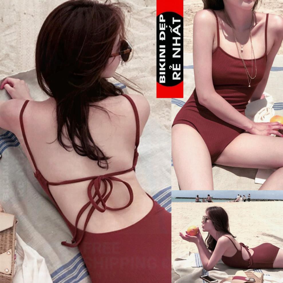Bikini nữ 1 mảnh che khuyết điểm, kín đáo ྇
