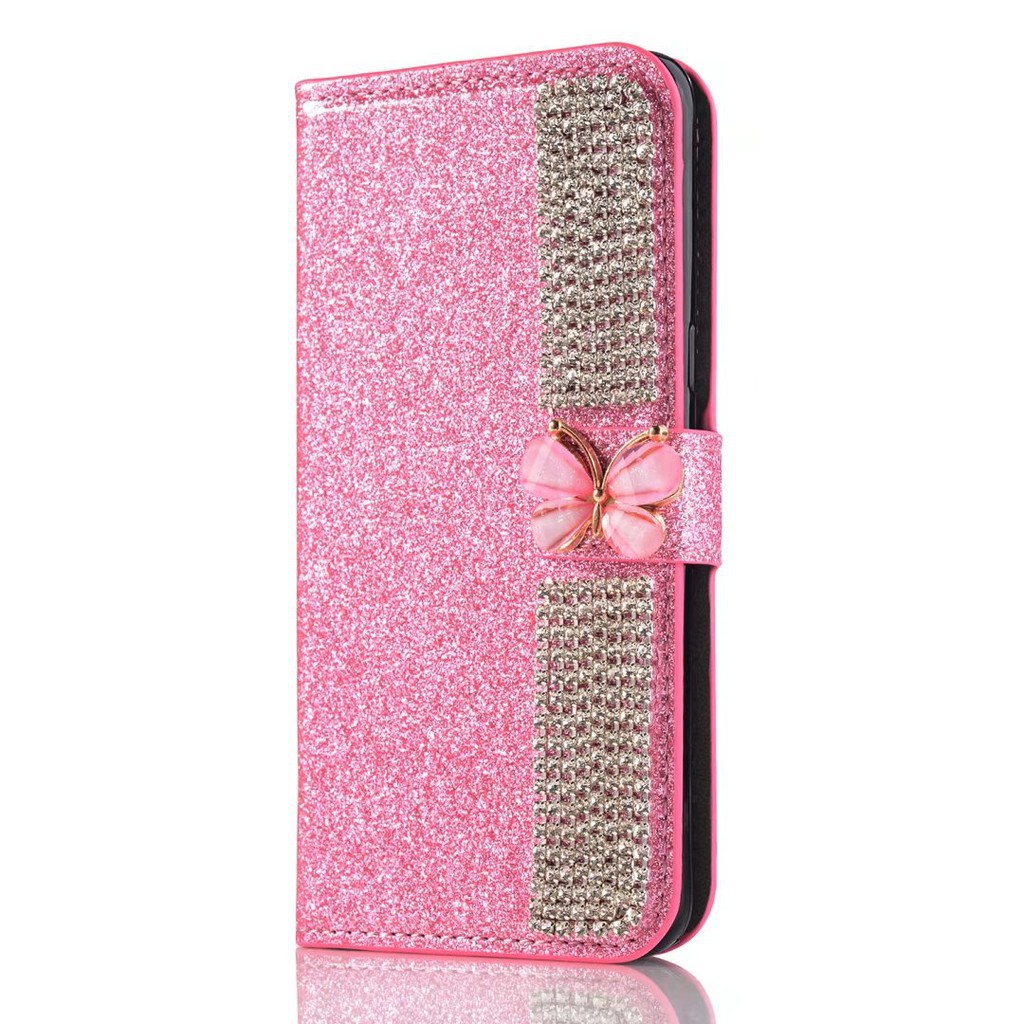 Bao da kim tuyến đính đá sang trọng cho Samsung S8 S8 Plus | BigBuy360 - bigbuy360.vn