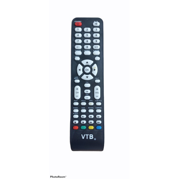 Điều khiển đầu VTB  loại tốt zin theo máy - Tặng kèm pin chính hãng - Remote VTB - Remote Đầu thu  VTB