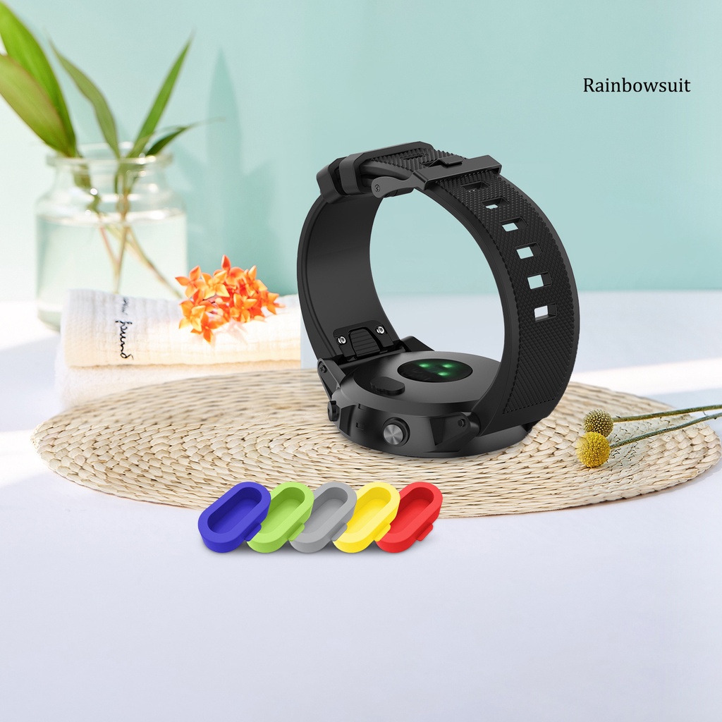 Set 10 Nắp Silicone Đậy Cổng Sạc Đồng Hồ Garmin Fenix 5S/5S Plus/6/6S/6X