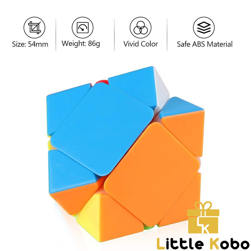 Rubik Skewb Stickerless MoYu MeiLong MFJS Rubik Biến Thể