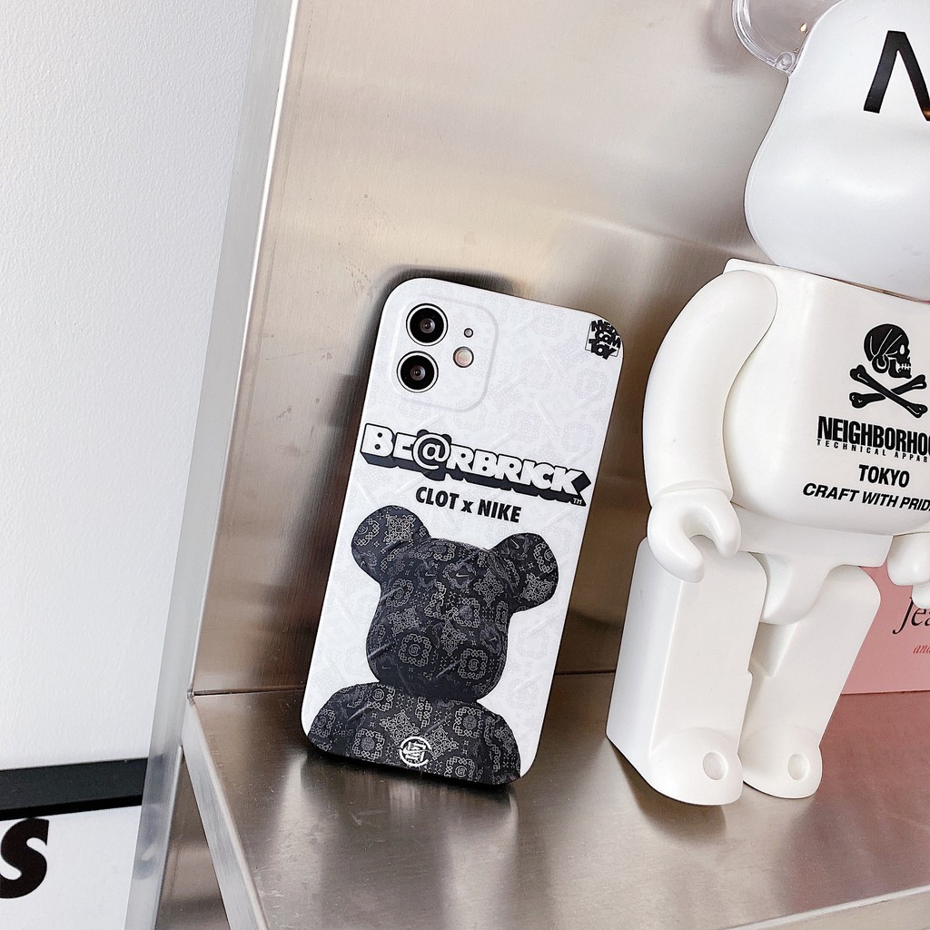 Ốp lưng iphone gấu popobe silicon dẻo mềm TPU cao cấp 7/7plus/8/8plus/x/xr/xs/11/12/pro/max/plus/pro/12promax/Xsmax