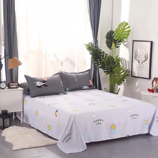 [Giá rẻ] Set Ga Poly Cún Xám Uy tín