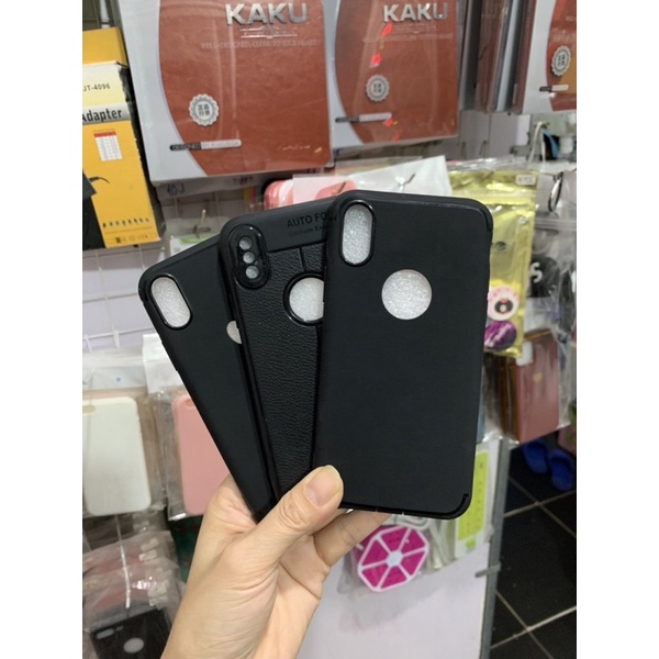 ốp dẻo đen trơn iphone X, Xs max