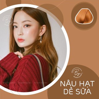 Thuốc nhuộm tóc Nâu hạt dẻ sữa không tẩy Buddyhairs