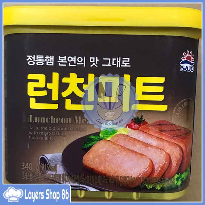 [HỎA TỐC VỚI NOWSHIP/GRAP 1H] THỊT HỘP SPAM HÀN QUỐC 340G