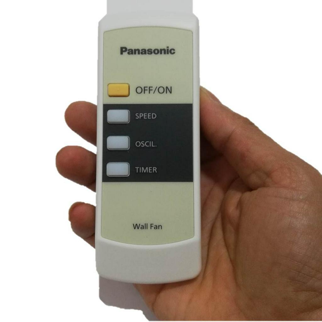Điều khiển quạt treo tường pana sonic nút vàng dành cho dòng quạt F409 tặng pin kèm