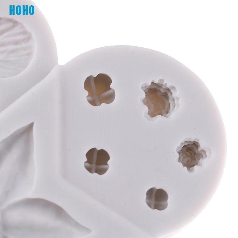 Khuôn Silicone Tạo Hình Hoa Trang Trí Bánh / Làm Chocolate / Gumpaste