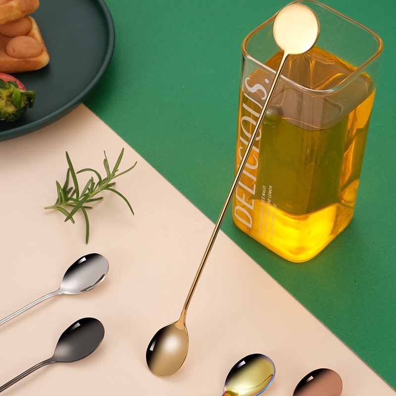 Muỗng Trộn Thức Ăn Bằng Thép Không Gỉ 304 Cao Cấp