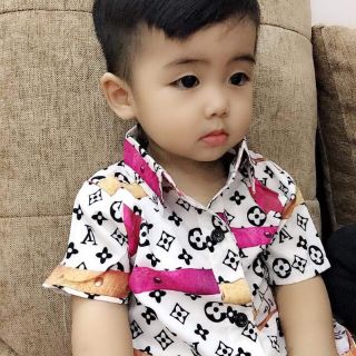 Áo sơmi  3D cho bé