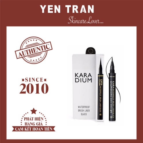 Kẻ Mắt Karadium Waterproof Brush Liner