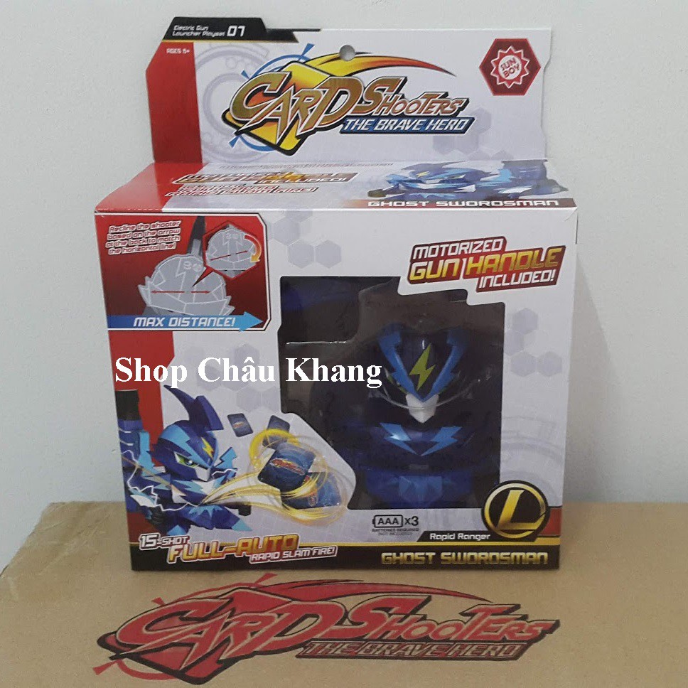 Bá Vương Xạ Thủ - Hiệp Sĩ Ảo Ảnh Siêu Cấp - Card Shooters E600207 Ghost Swordsman