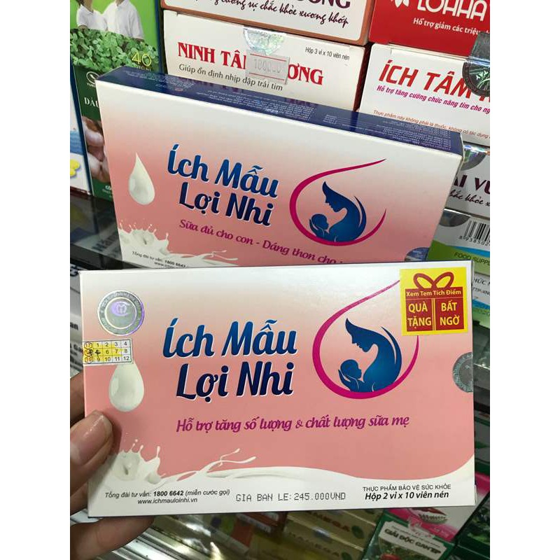 Ích mẫu lợi nhi -tăng tiết sữa