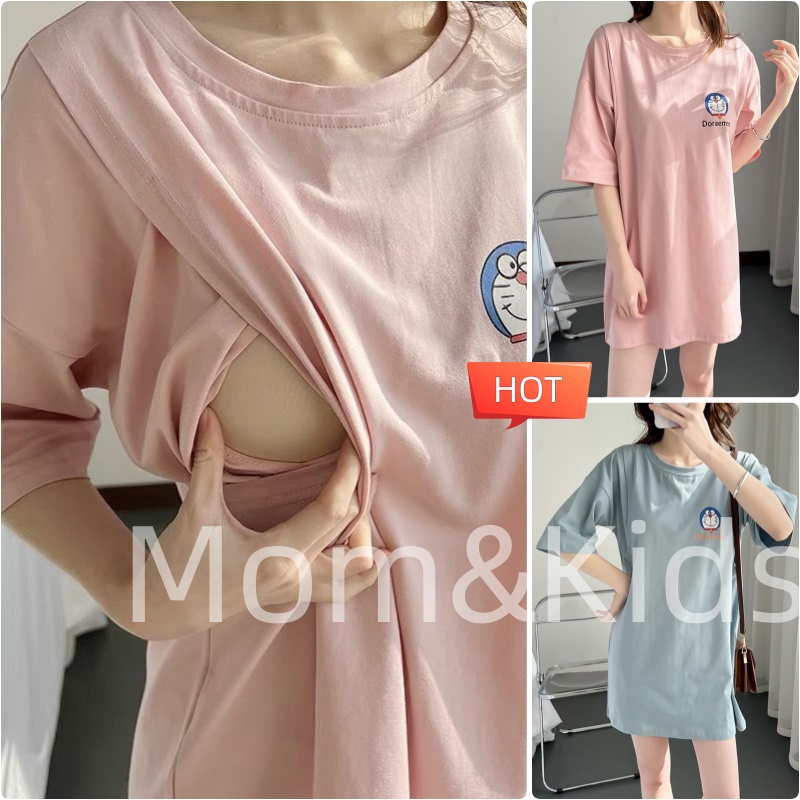 Đầm Kaftan Thân Thiện Với Môi Trường Cho Mẹ Bầu / Bé Bú Sữa