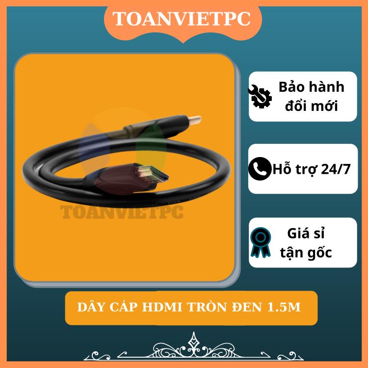 combo 50 sợi dây cáp hdmi 1,5m tròn