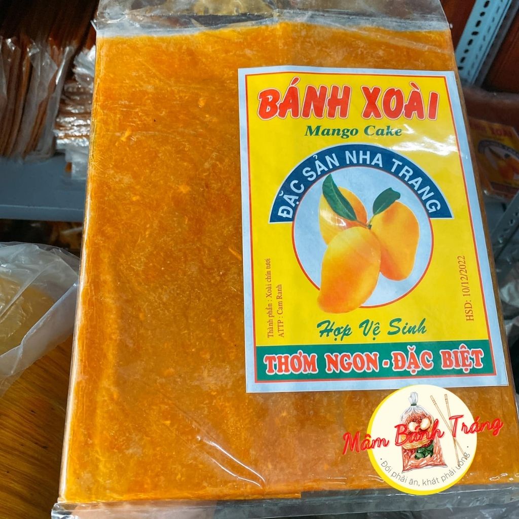 Bánh tráng xoài vuông chua chua ngọt ngọt bánh tráng xoài đặc sản Nha Trang - 04101705