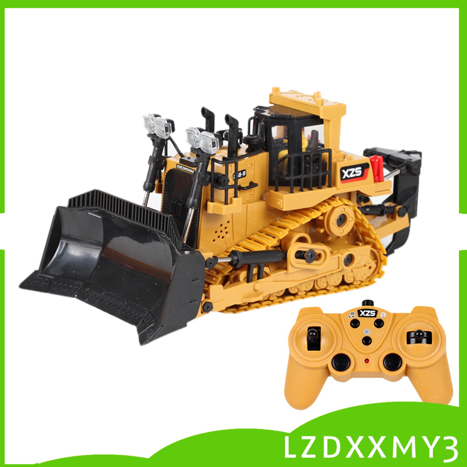 RC Xe Xúc Đất Điều Khiển Từ Xa Có Âm Thanh Và Đèn