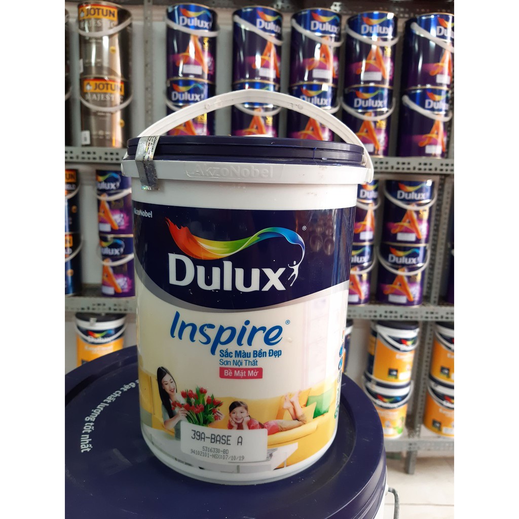 39A Dulux Inspire Sơn tường nội thất bề mặt mờ 5L