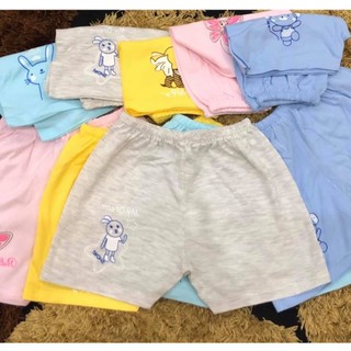 Combo 10 quần đùi trẻ em 100%cotton thái hà thịnh