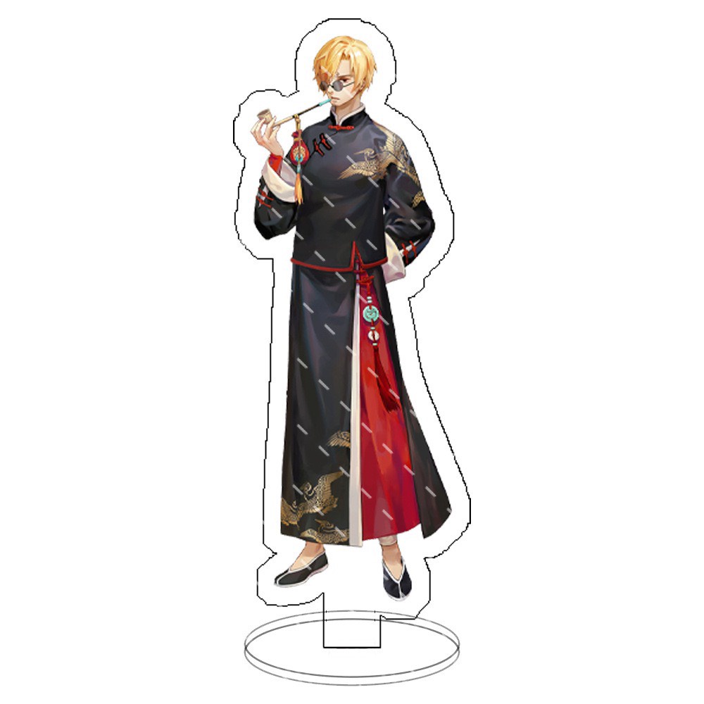 ( TRUNG HOA ) Mô hình ONE PIECE standee ĐẢO HẢI TẶC tượng acrylic anime chibi trang trí trưng bày