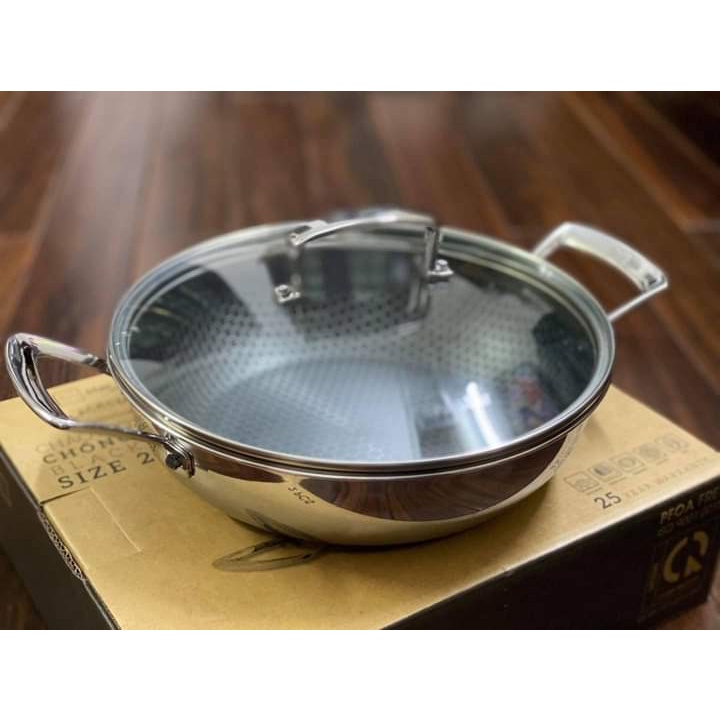 Chảo sâu lòng BlackCube 2 quai cầm Five Sta