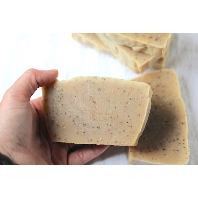 Phôi xà phòng glycerin tẩy da chết