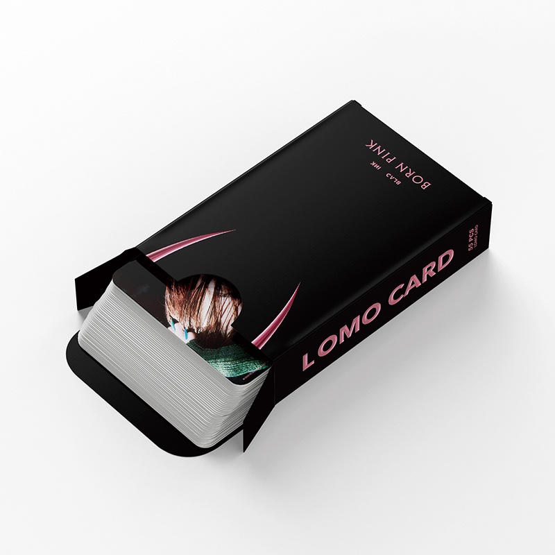 (55pcs/box)&lt;Black pink&gt;Thẻ ảnh kỷ niệm ngày buổi hòa nhạc Born Pink/ Pink Venom cùng phong cách
