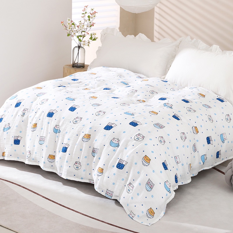 Chăn MENGNI hai lớp sợi tre chất lượng cao dành cho người lớn