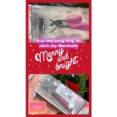 Kẹp bấm mi làm cong lông mi Marshalls - eyelash curler