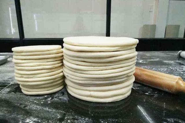 5 đế pizza size 16cm