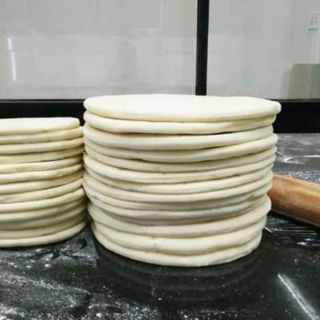 5 đế pizza size 16cm