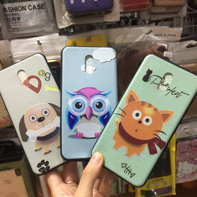 Ốp GALAXY J7 PLUS dẻo họa tiết siêu dễ thương
