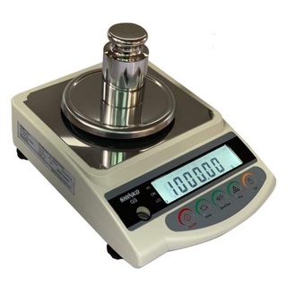 Cân điện tử cân vàng bạc đá quý nhãn hiệu GS SHINKO 2 số lẻ- cân chính hãng