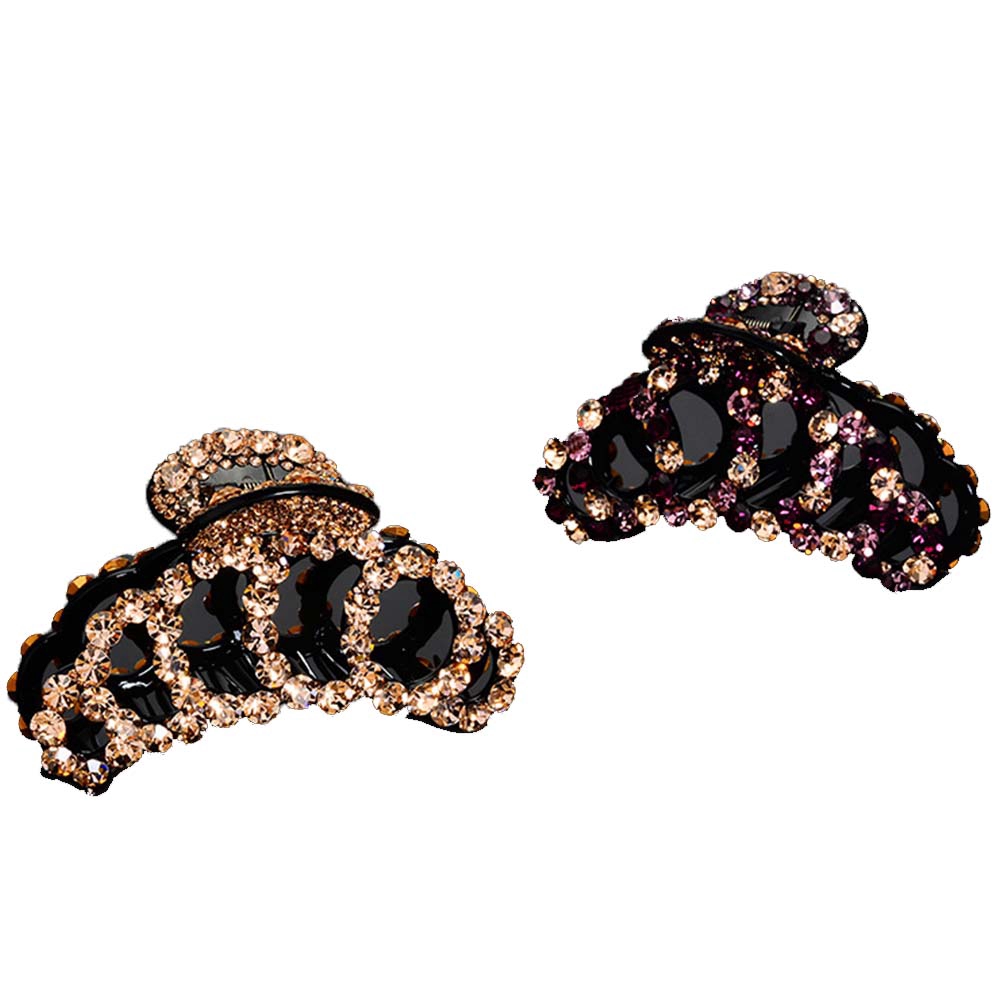 Kẹp Tóc Đính Đá Hình Đại Dương Cho Nữ