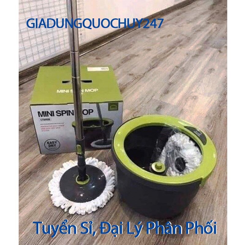 Bộ cây lau nhà tự vắt ❤ FREESHIP ❤  Bộ lau nhà Lock and Lock ETM498 - KÈM 2 BÔNG LAU [Hàng chính hãn