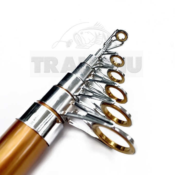 Bộ CẦN CÂU SHIMANO VÀNG  + MÁY YOMUSHI LC7000 + TẶNG KÈM 11 PHỤ Kiện TPB90 . Kích thước: 2m7