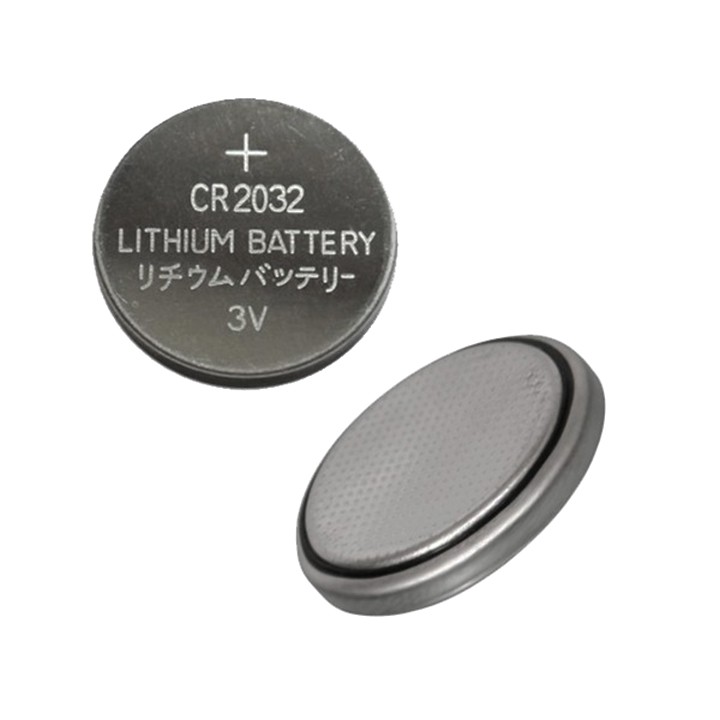 Pin cúc áo CR2032 Lithium 3V dùng cho các thiết bị điện tử.