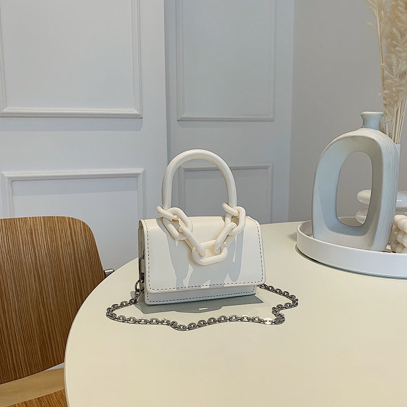 Hàng Có Sẵn uustudio Niche Túi Đựng Son Môi Mini Phối Dây Xích Đeo Vai Phong Cách Thời Trang Mới 2022