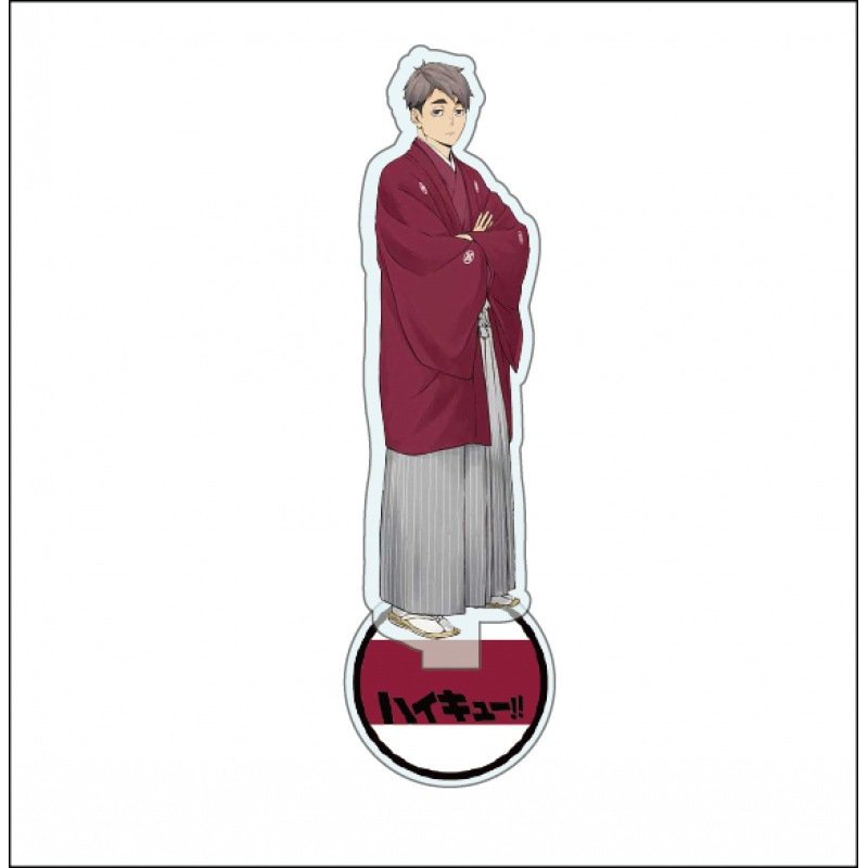 ( KIMONO ) Standee Haikyuu!! Vua bóng chuyền tượng acrylic anime mica chibi trang trí trưng bày mô hình