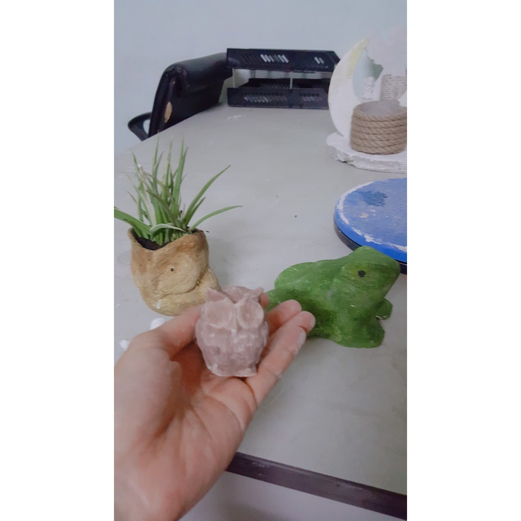 Tượng cú trang trí sân vườn mini