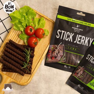 Bánh thưởng Bowwow - Thịt cừu que mềm Bowow cho chó mèo_túi 40gr và 90gr_Korea
