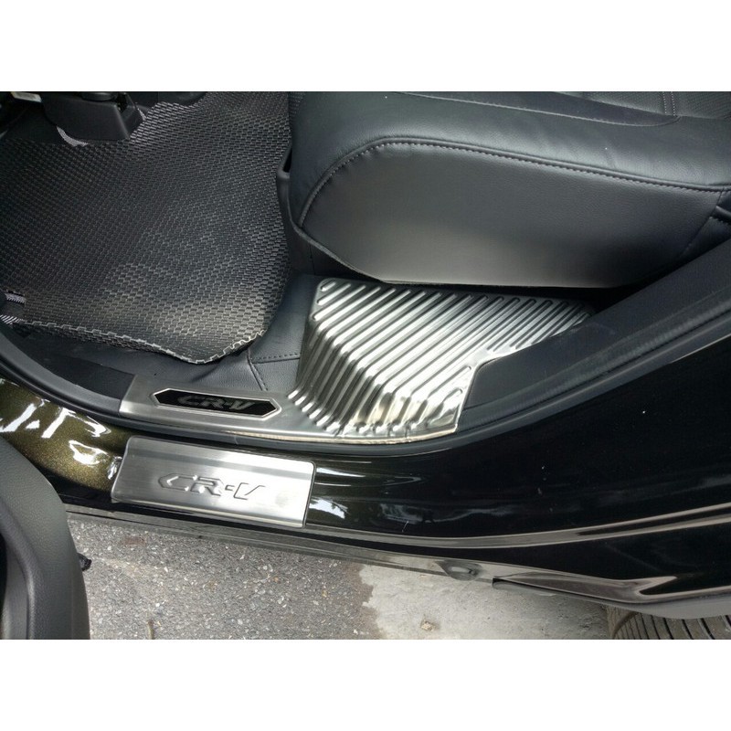 [Honda CR-V] - ốp bậc cửa trong ngoài Honda CRV 2018 - 2019 2020 INOX