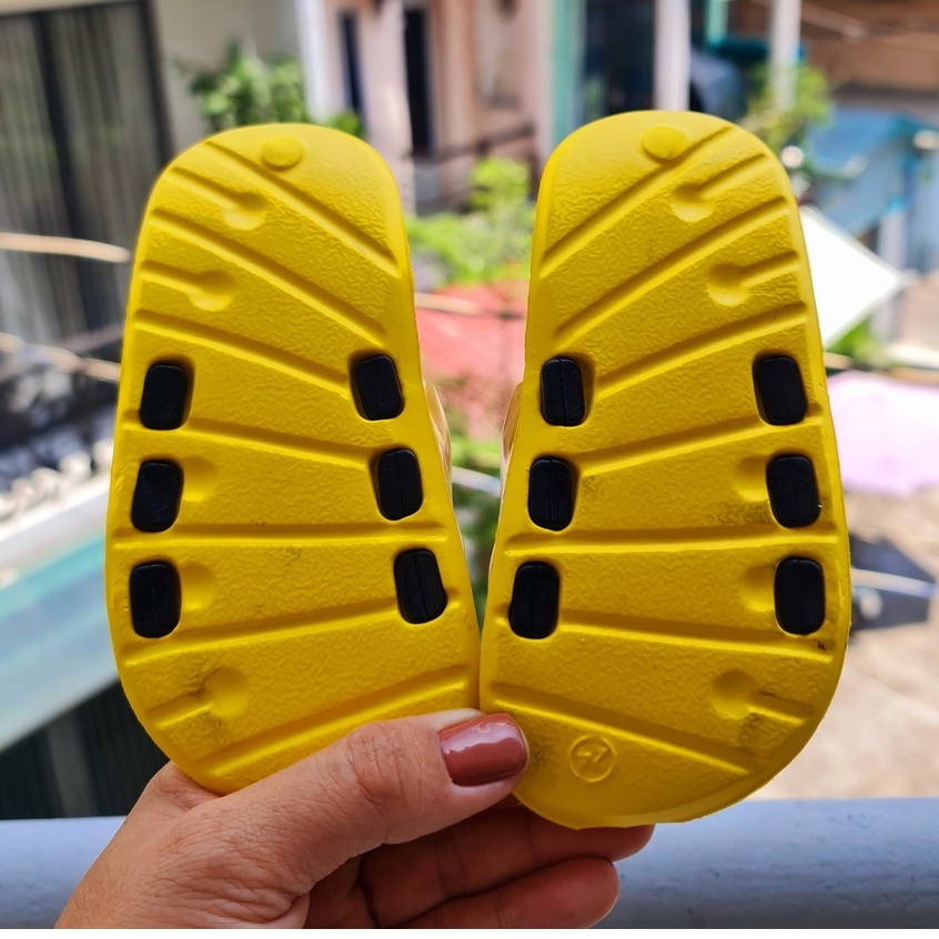 Dép lê hình chuột siêu nhẹ cho bé trai, đế nút cái siêu bền