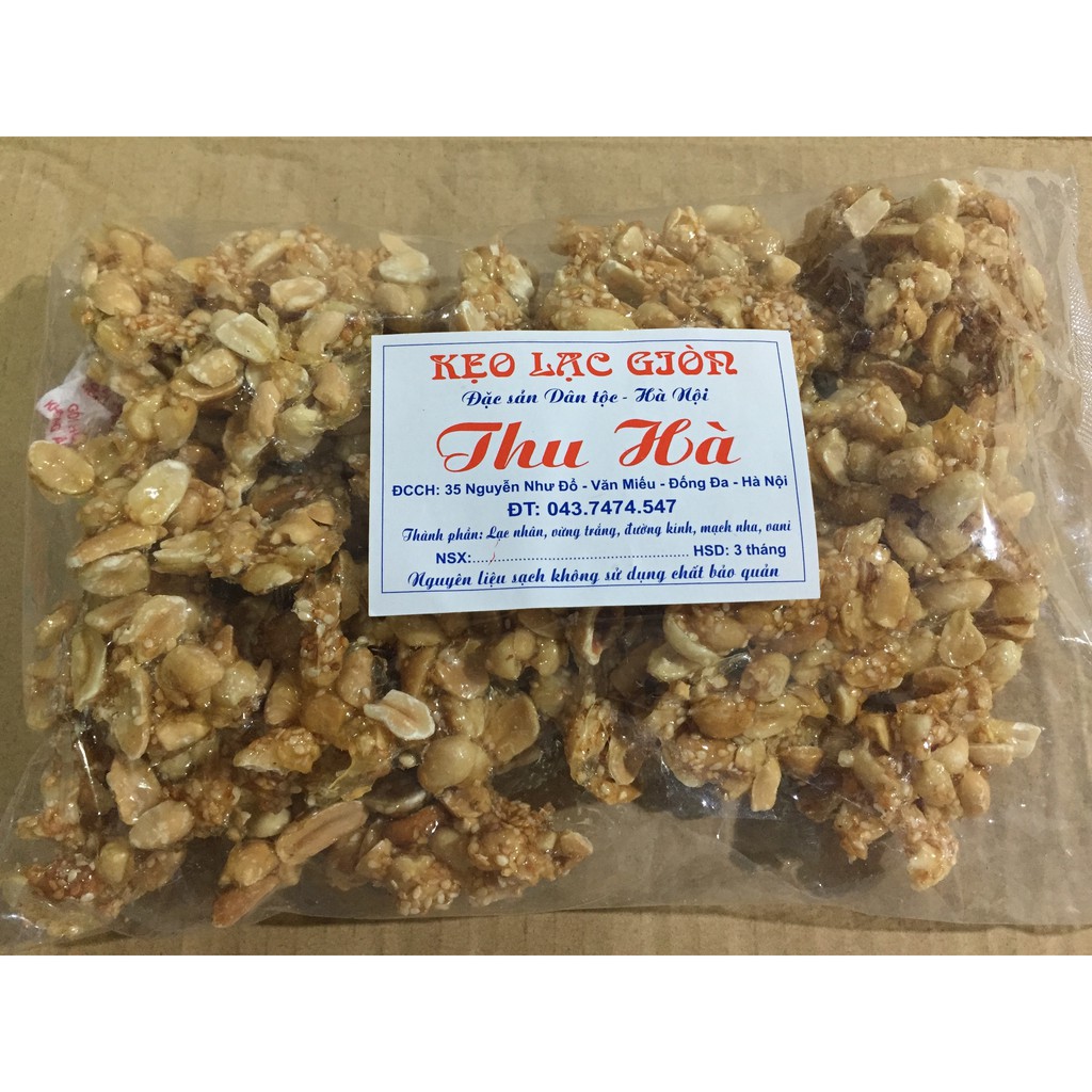 Kẹo lạc giòn gói nhỏ